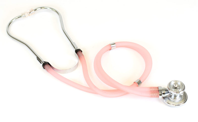 [Australia] - Primacare DS-9295-PK 30" Sprague Rappaport Style Stethoscope for Doctors, Nurses and Medical Students, First Aid Professional Dual Head Cardiology Kit for Men, Women and Pediatric, Pink 