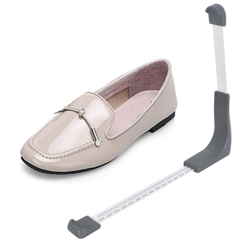 [Australia] - Telescopic shoe measuring device, 110-320 mm shoe measuring ruler for measuring shoe size, portable shoe size foot measuring device, foot and inner shoe measuring device, shoe sizer for children adults feet 