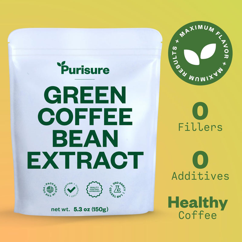 [Australia] - Green Coffee Bean Extract 150g, Green Coffee with Chlorogenic Acid, Body Detox and Cleanse for Women and Men, Natural Appetite Suppressant to Support Vitality and Energy, 750 Servings 