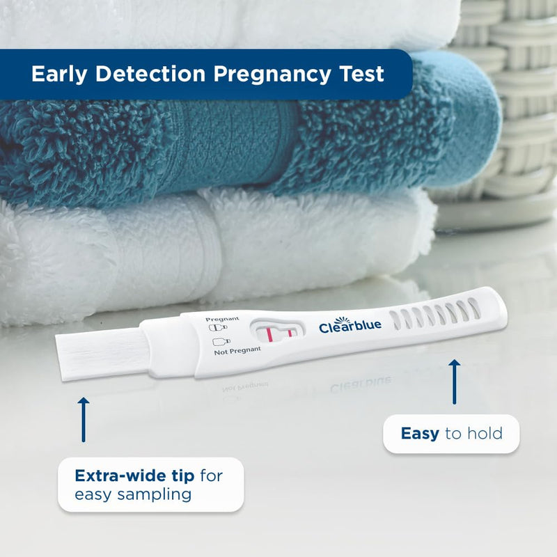Clearblue Early Detection Pregnancy Test, 5 Ct Early 5 5 Count (Pack of 1)