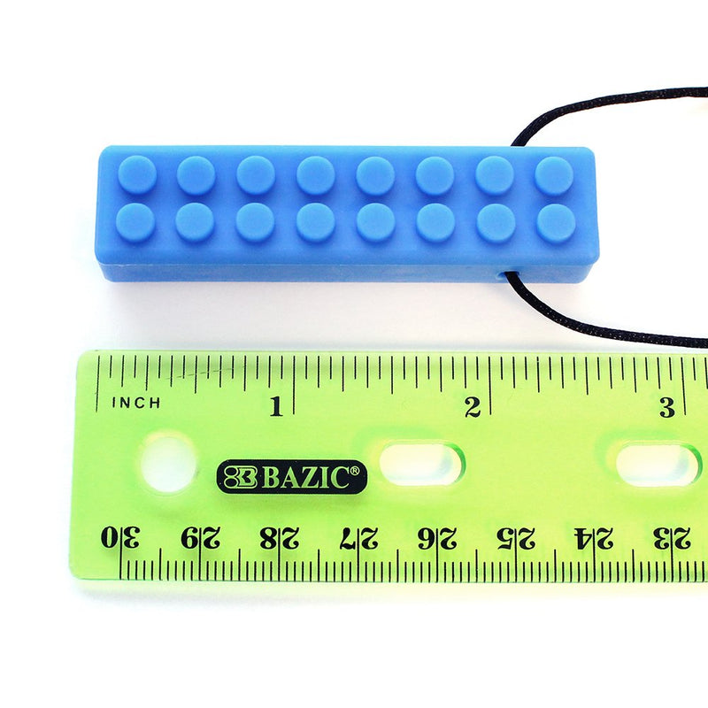 [Australia] - ARK's Brick Stick XXT Textured Chew Necklace Made in The USA (very firm, Blue) 