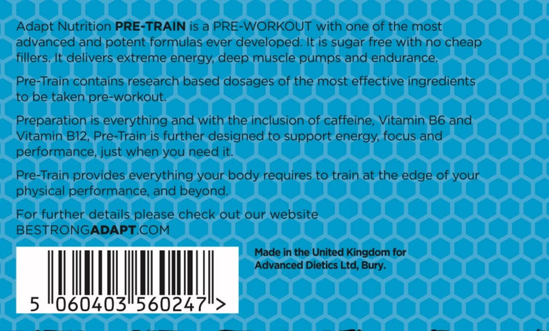 PreTRAIN 350gm Mango Passion Flavour