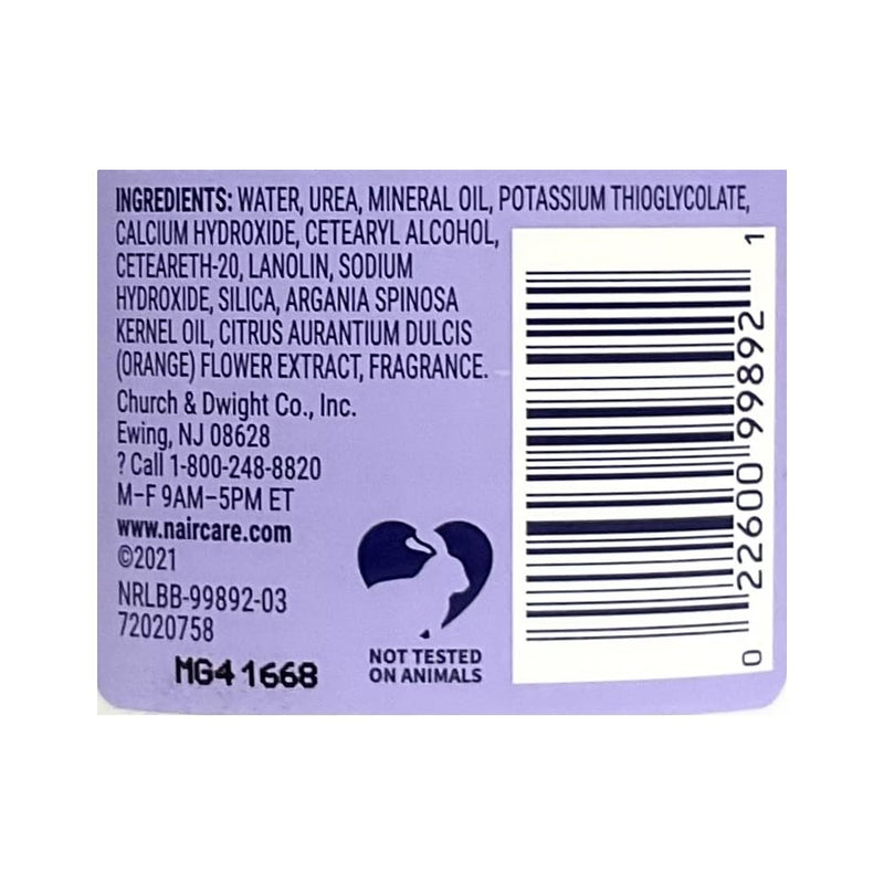 [Australia] - Nair Hair Remover Glides Away Max, Moroccan Argan Oil, for Bikini, Arms & Underarms, 3.3 Oz. by Nair 