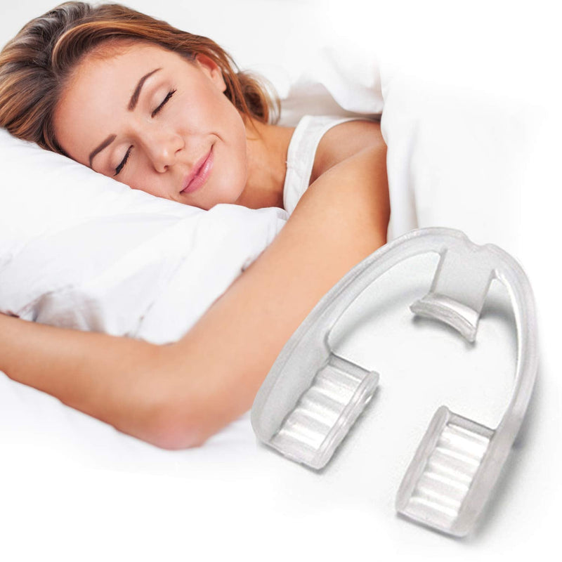 [Australia] - Mouth Guards for Teeth Grinding – Dental Night Guard for Bruxism, Clenching & TMJ Relief, 4 Pcs 