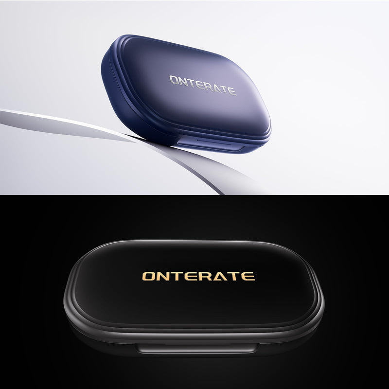 ONTERATE Small Pill Box, 6 Compartments Small Pill Case for Purse Pocket, Removable Divider Travel Pill Organizer, Moisture Proof Portable Mini Pill Container Medicine Organizer for Vitamins (Black) Black
