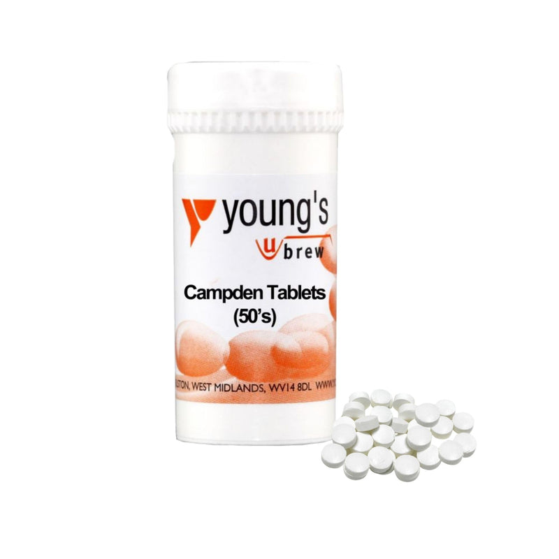 Young's Super Wine Yeast Compound 60g, Brewing Yeast Nutrient 100g & Campden Tablets 50pk for Homebrewing Wine, Cider and Mead