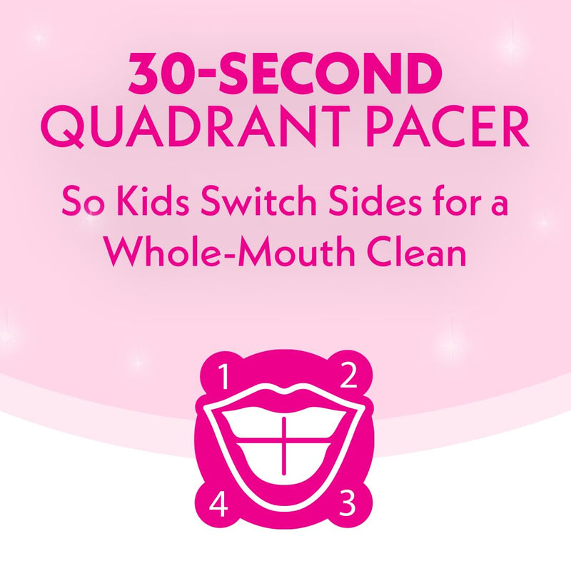 [Australia] - Spinbrush Kids Electric Toothbrush, Shimmery Sparkle, Battery-Powered 