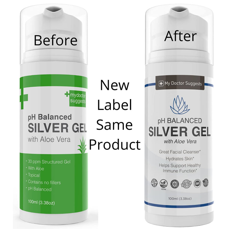 [Australia] - Structured Colloidal Silver Gel with Aloe Vera, for Burns, Wounds, Sores and Eczema - Strong Pure 30ppm pH Balanced 1 