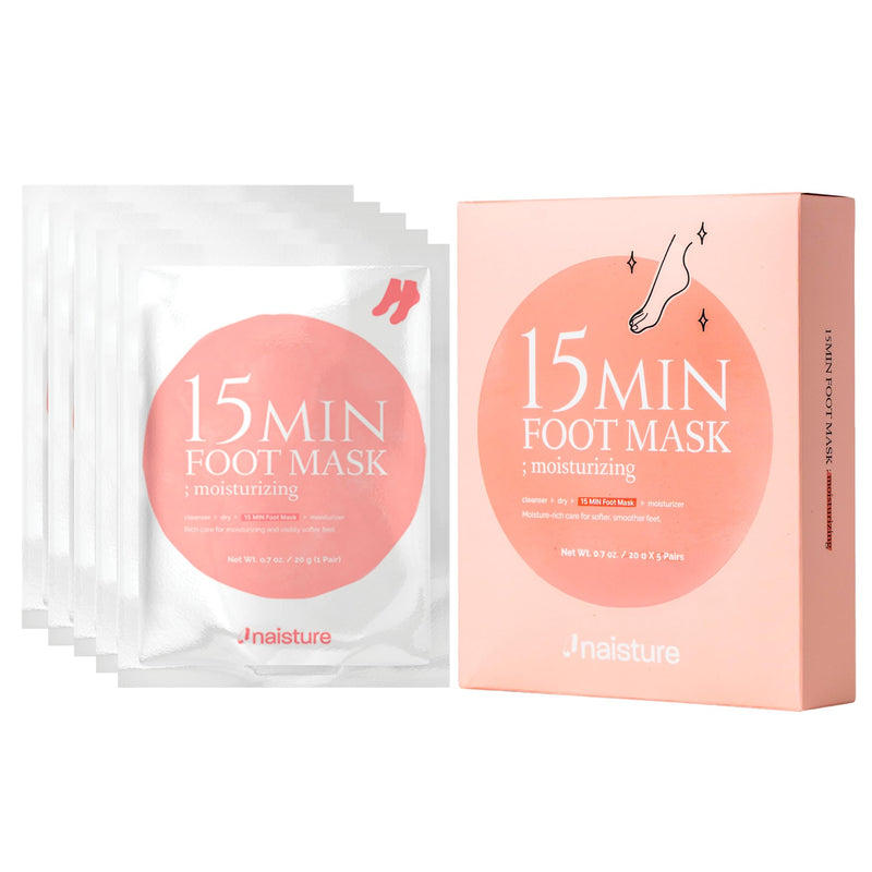 [Australia] - 15 Min Hand and Foot Mask (10pc): Hydrating Korean Spa Kit Essentials for Moisturized Hands and Feet 