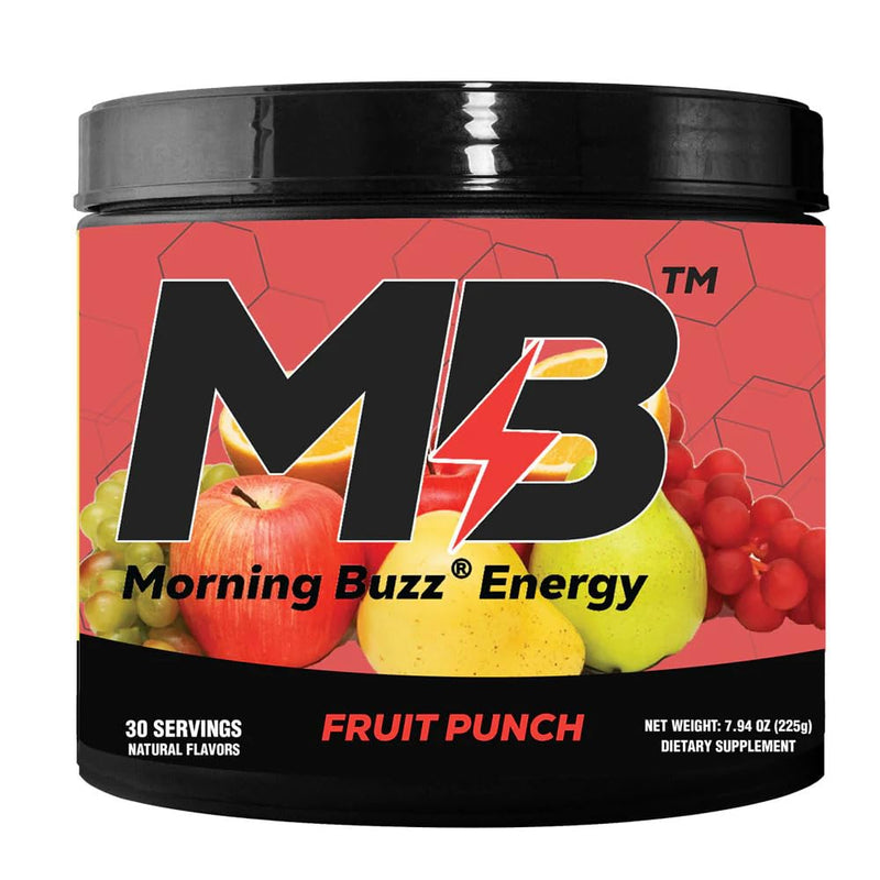 [Australia] - Energy Powder Drink - Energy Boost Drink Mix - Sugar-Free Energy with Antioxidants - Morning Kickstart and Sports Nutrition Endurance Product - 30 Servings, Fruit Punch, 8 Ounces 