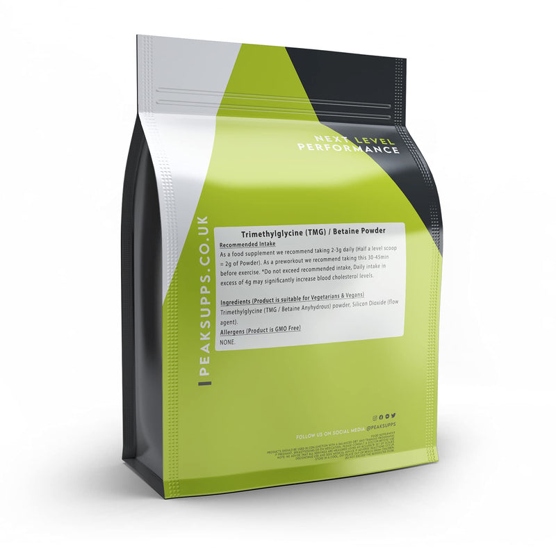 Betaine Anhydrous 500g | Trimethylglycine Powder | TMG High Strength 500 g (Pack of 1)