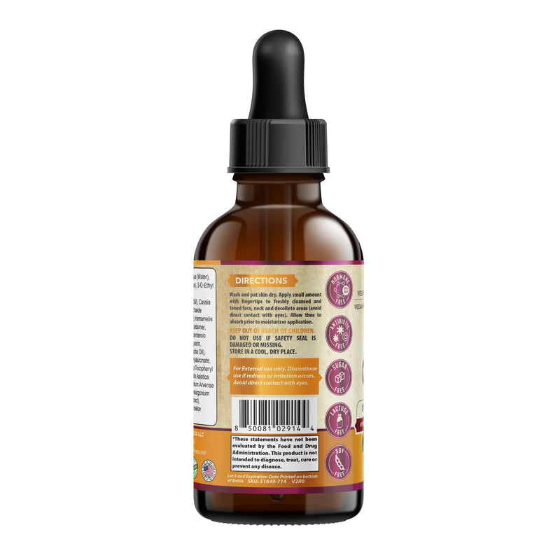 C Glow Vitamin C Liquid Serum | Supports Skin Elasticity & Hydration | Ascorbic Acid, Dandelion Extract, Vitamin E | Gluten Free, Vegan Friendly, Soy Free | Made in the USA.