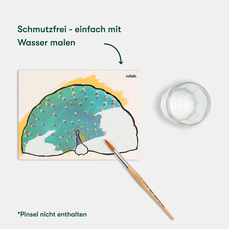 [Australia] - Relish “Wonderful Wildlife” Aquapaint Watercolor Art Set - Alzheimer's Products/Support & Dementia Activities for Seniors 