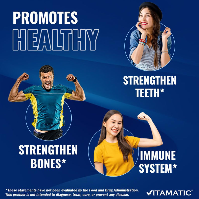 [Australia] - Vitamatic Vitamin D3 50,000 IU (as Cholecalciferol), Once Weekly Dose, 1250 mcg, 60 Veggie Capsules 1 Year Supply, Progressive Formula Helping Vitamin D Deficiencies (60 Count (Pack of 1)) 60 Count (Pack of 1) 