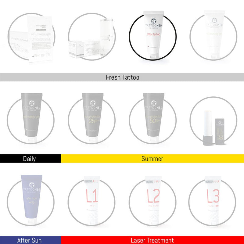 [Australia] - TattooMed After Tattoo - Tattoo care for tattooed skin, 100ml 100 ml (pack of 1) 