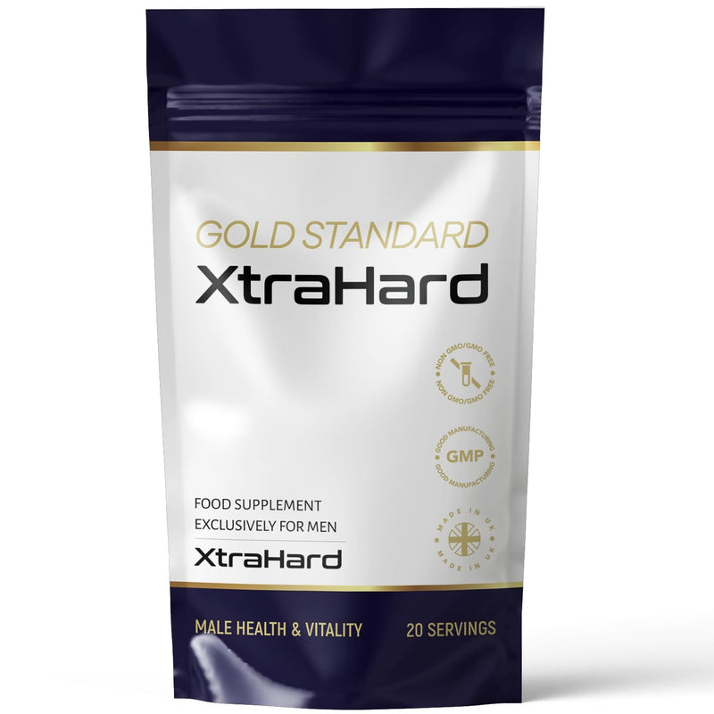 XtraHard | 20 Tablets | 100% Natural (Pack of 2) 10 Count (Pack of 4)