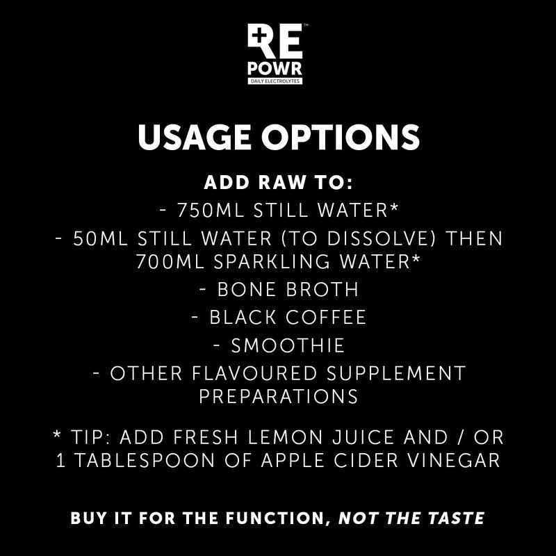 RAW 30's - Unflavoured and Unsweetened Electrolytes Sachets Made with Natural Desert Salt | 1000mg Sodium. 200mg Potassium. 100mg Magnesium | Sugar Free. Zero Calories | Suitable for Fasting RAW Unflavoured & Unsweetened 30 Servings (Pack of 1)