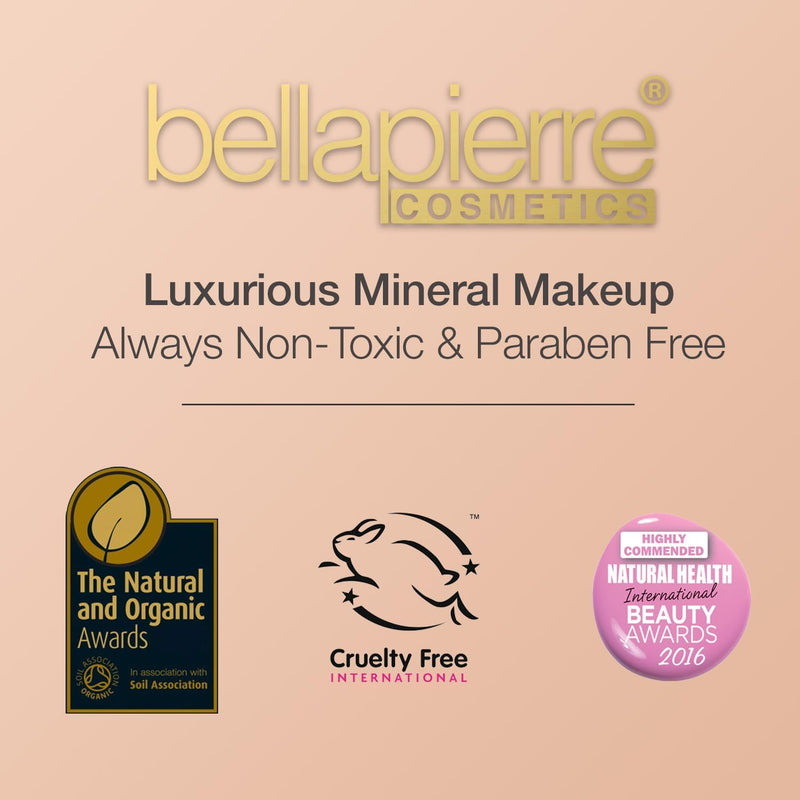 [Australia] - bellapierre Get Started Kit | Includes 2 Mineral Foundations, 1 Blush, & 1 Bronzer | Mineral Makeup Essentials | Non-Toxic and Paraben Free | Oil and Cruelty Free | Long Lasting Formulas – Medium 