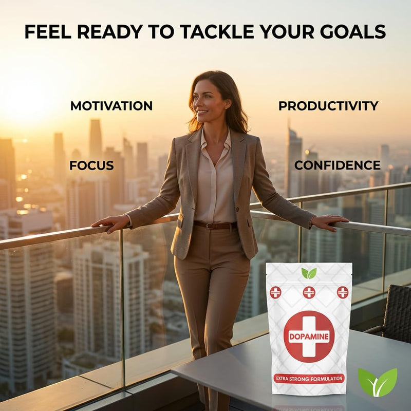 Dopamine Mood Patches | High Strength Energy Support - 90 Pack