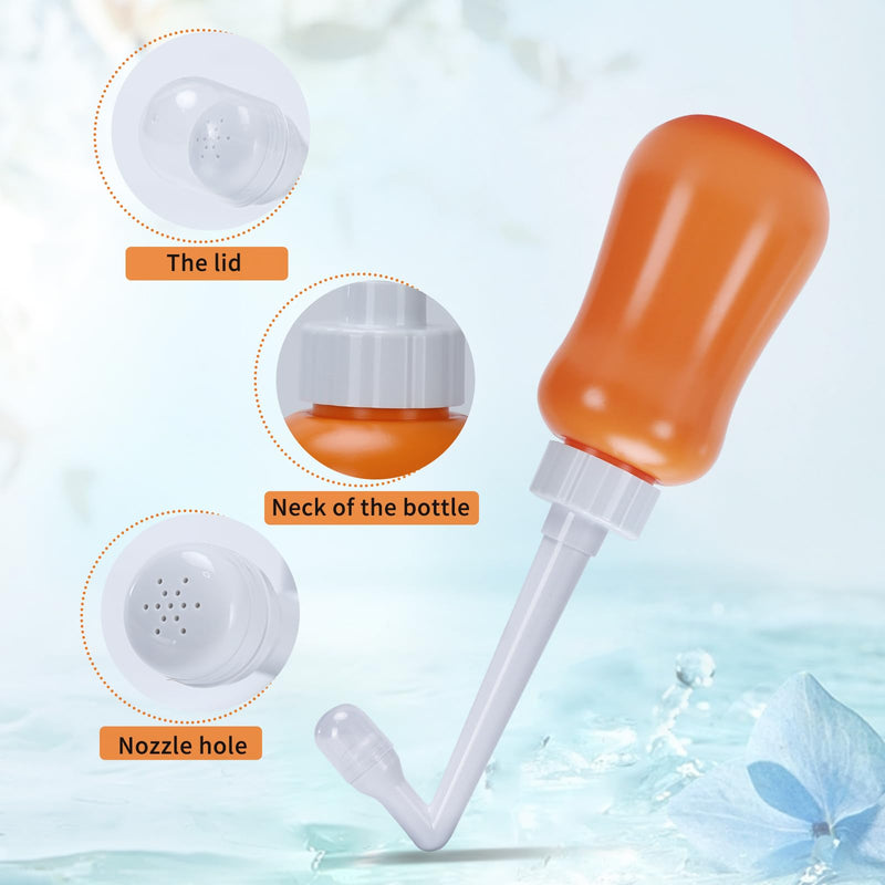 [Australia] - Peri Bottle for Postpartum Care, for Postpartum Essentials, Feminine Care Orange 
