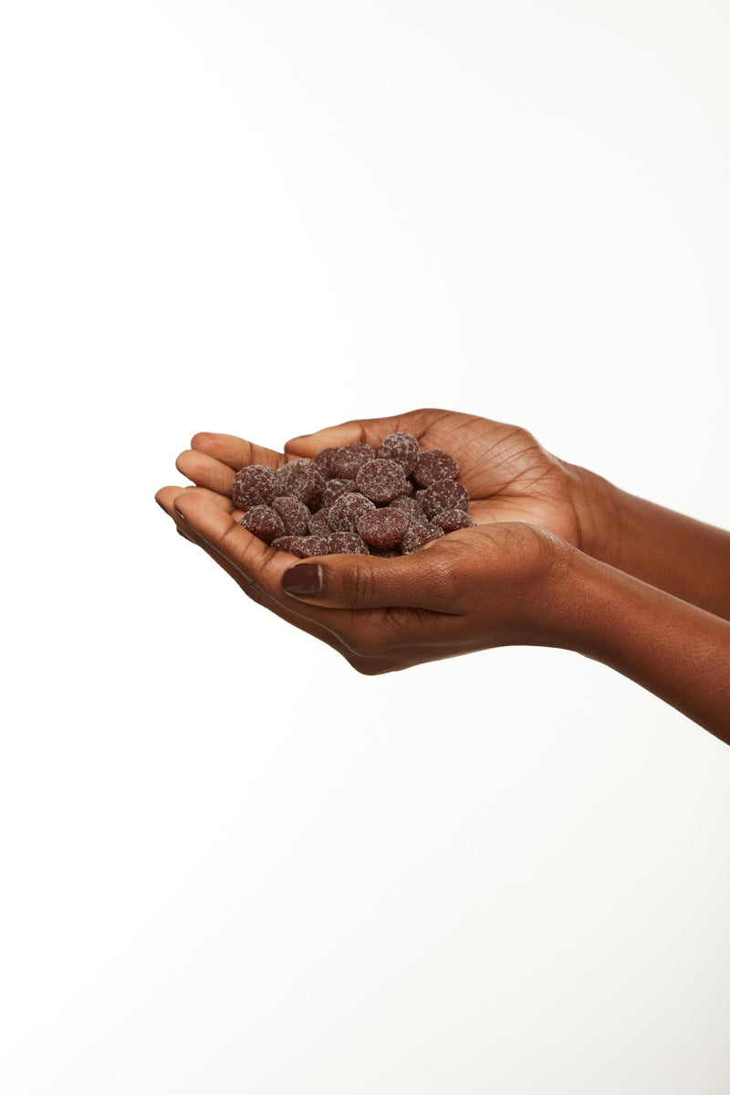 [Australia] - Black Girl Vitamins - Iron Gummies (20 mg), Supports Iron Deficiency & Anemia, Gluten-Free, Gelatin Free, Made in The USA (Grape, 60 Count) 30 Day Supply 