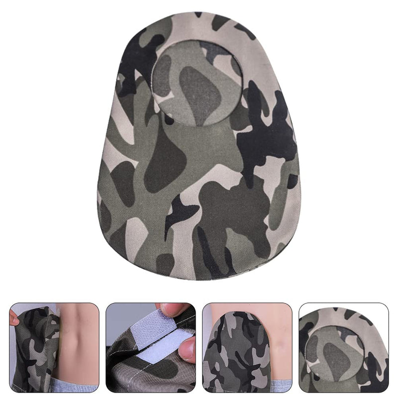 [Australia] - Healifty Polyester Ostomy Bag Shade Colostomy Pouch Protector Ostomy Bag Shading Cover for Patients Camouflage 
