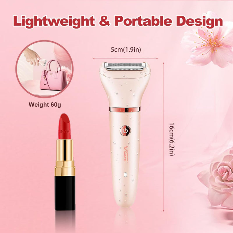 [Australia] - Electric Razor for Women,3 in 1 Shaver Hair Remover for Women Face,Wet & Dry Painless Shaver Bikini Trimmer for Face,Legs and Underarm (Pink) Pink 2024 
