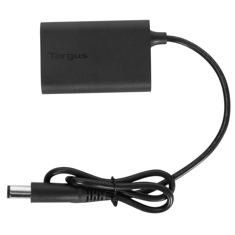 Targus Legacy 65W DC Power Converter with Tips & Storage – Compatible with DOCK310, DOCK315, DOCK180 – Power Delivery Charging for Legacy Laptops - ACA48GLZ
