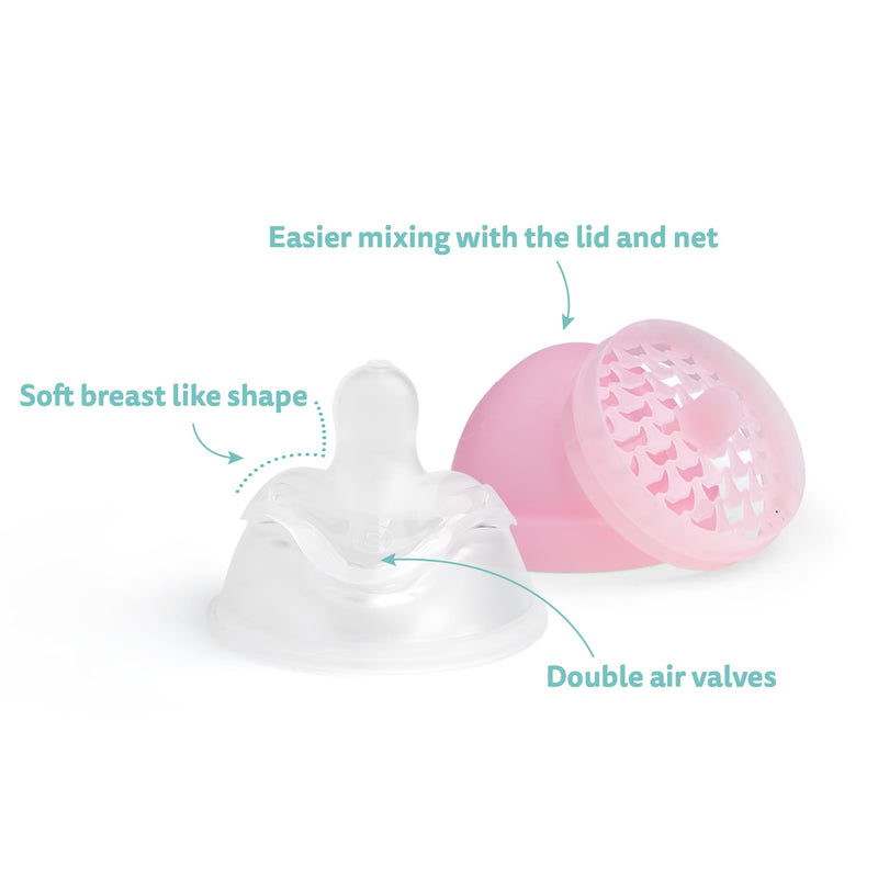 [Australia] - Herobility Double Anti-Colic Baby Bottles ‚Äì 8.5 fl oz/240ml ‚Äì 4-Pack ‚Äì Multicolor - White, Gray, Iron Blue, Blue 8.5 fl oz/240 ml 