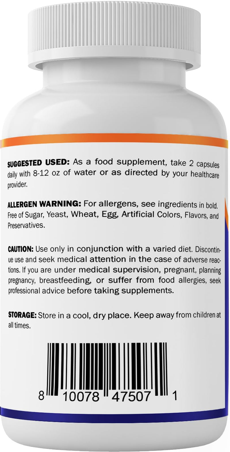 Vitamatic NAC Supplement N-Acetyl-L-Cysteine (NAC) with Milk Thistle 50:1 Extract - Supports Immune, Respiratory, Liver Health, 1200 mg per Serving, 120 Veg Capsules
