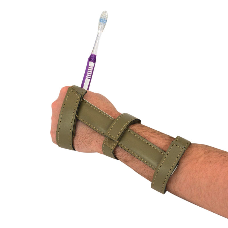 [Australia] - Sammons Preston 33859 Economy Wrist Support with Utensil Holder Pocket for Left Hand, Left Wrists, Large, 3.5' Left Large 