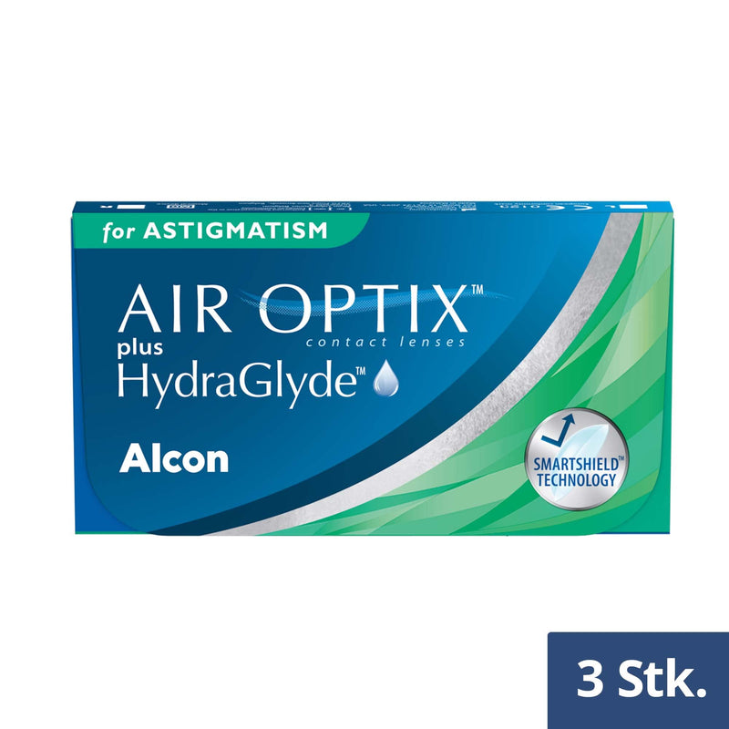 [Australia] - Air Optix plus HydraGlyde for Astigmatism monthly lenses soft, 3 pieces, BC 8.7 mm, DIA 14.5 mm, CYL -1.75, AXIS 70, -1.25 diopters 