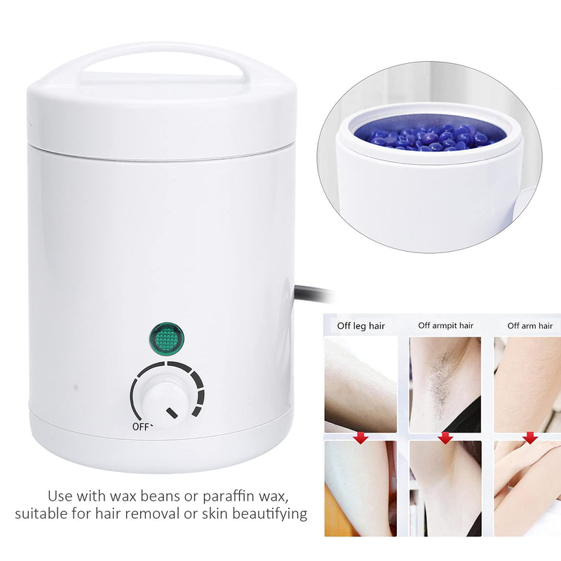 [Australia] - Mini Wax Warmer Hair Removal, Paraffin Wax Machine Unisex,Wax Machine for Hair Removal 