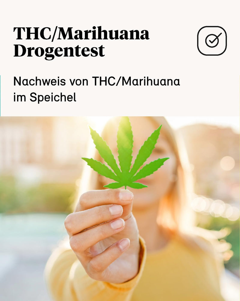 [Australia] - TRIGNOSTICS THC drug test rapid test as a saliva test | 3 rapid drug tests without a laboratory | 20ng/ml cut-off value | Result within 10 minutes | Accuracy >96% | Test for marijuana/cannabis/THC 