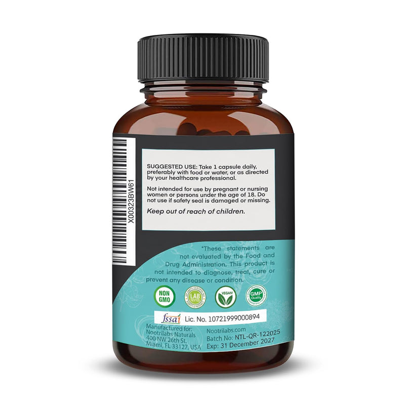 All-in-1 Highest Potency Quercetin, Elderberry, Turmeric, Reishi Mushroom, Vitamin C, D, Ginger Root, Zinc, Nettle Leaf - Immune, Antioxidant & Overall Health Support - 90 Vegan Capsules