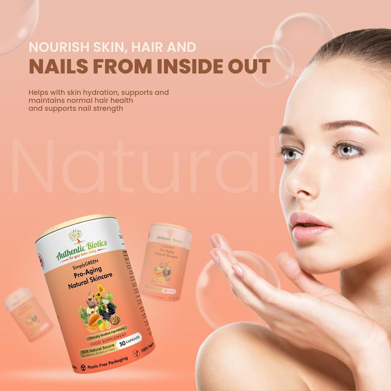 Vegan Collagen Booster – Konjac Root, Melon Extract (SOD) & Flavanols – Skin, Hair & Nail Support – 1 Month Supply – Plant-Based Supplement for Hydration, Firmness & Even Tone