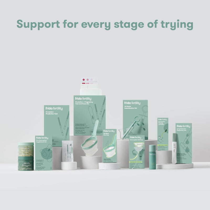 Frida Fertility Early Detection Pregnancy Tests | Easy at Home Pregnancy Tests, Over 99.9% Accurate HCG Test Strips, Early Results, Quick + Easy to Use | 12 Tests