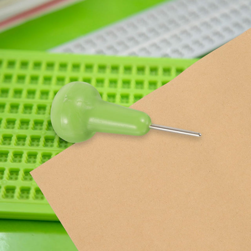 Reusable Braille Writing Kit with Stylus Pen and Practice Sheets Portable Plastic Braille Board for Blind Learning and Daily Writing Aid