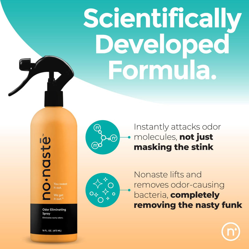 [Australia] - Odor Eliminating Spray - 16 Fl Oz (Pack of 1) - Shoe Deodorizer, Yoga Mat Spray, Boxing Glove Deodorizer, Gym Bag Deodorizer - Shoe Odor Elimination, No Washing Needed, Just Spray & Go 16 Ounces (Pack of 1) 