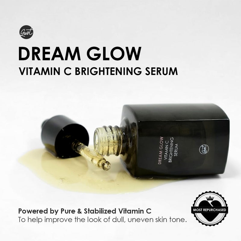 glowiest Dream Glow Vitamin C Serum | Even Skin Tone Serum l Glowing Skin - Niacinamide (20,000 ppm), Hyaluronic Acid, Camellia Flower Extract, Centella Extract | Korean Skin Care - 1.01 fl.oz (30 ml)