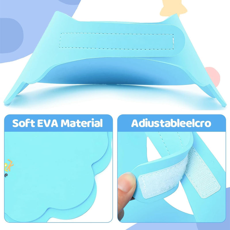 [Australia] - Baby Shower Cap Shield - Adjustable Waterproof Shower Visor for Kids, Soft Baby Hair Washing Shield with Ear Protection, Perfect for Toddlers & Children (Excavator) Excavator 