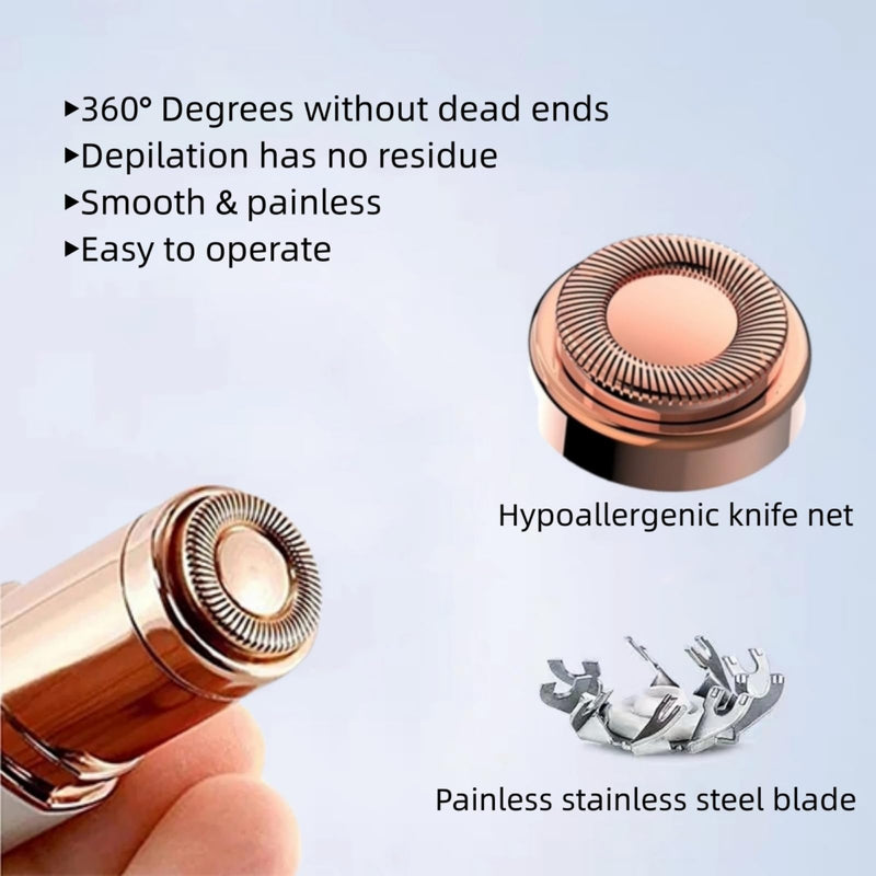 [Australia] - Facial Hair Remover Replacement Heads - Gen 1 Compatible with Finishing Touch Flawless Hair Remover Tool for Women Easy Facial Hair Removal Generation 1 Single Halo 6 Pack 