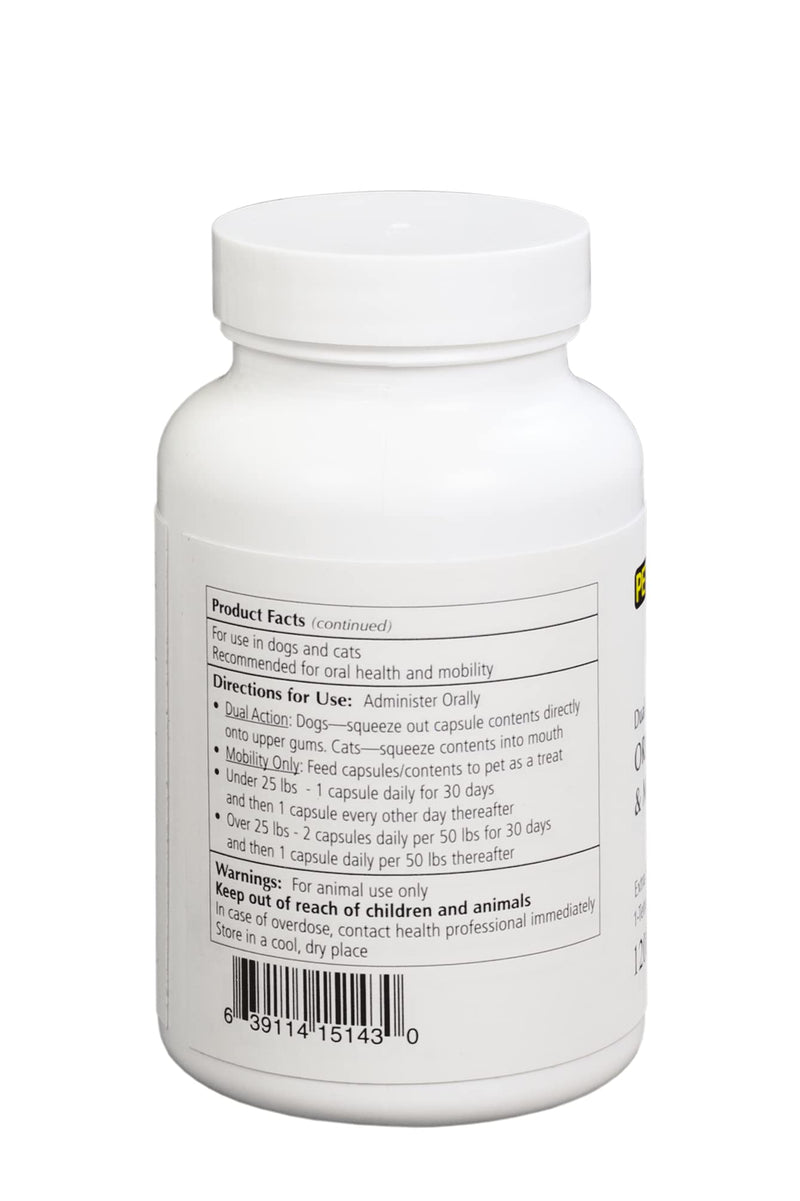 1-TDC Dual Action Support for Oral Health & Mobility (120 ct) 120 ct - PawsPlanet Australia