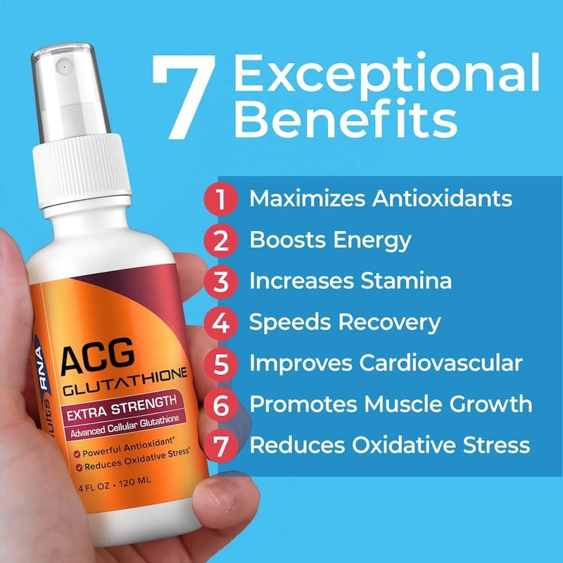 Results RNA - ACG Glutathione Extra Strength Immune Boost – Powerful Antioxidant & Immune Boost Formula in a Great Tasting Spray. Recommended by Doctors Worldwide ( 2 oz ) 2 Fl Oz (Pack of 1)