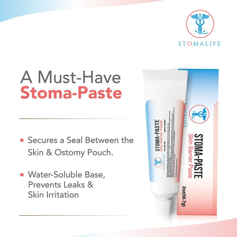 [Australia] - Ostomy Paste 2 Oz, Stoma Barrier Paste with Skin Irritation Prevention | Accessories for Ostomy-Colostomy-Ileostomy‚Ä¶ (2 oz (Pack of 1)) 2 Ounce (Pack of 1) 