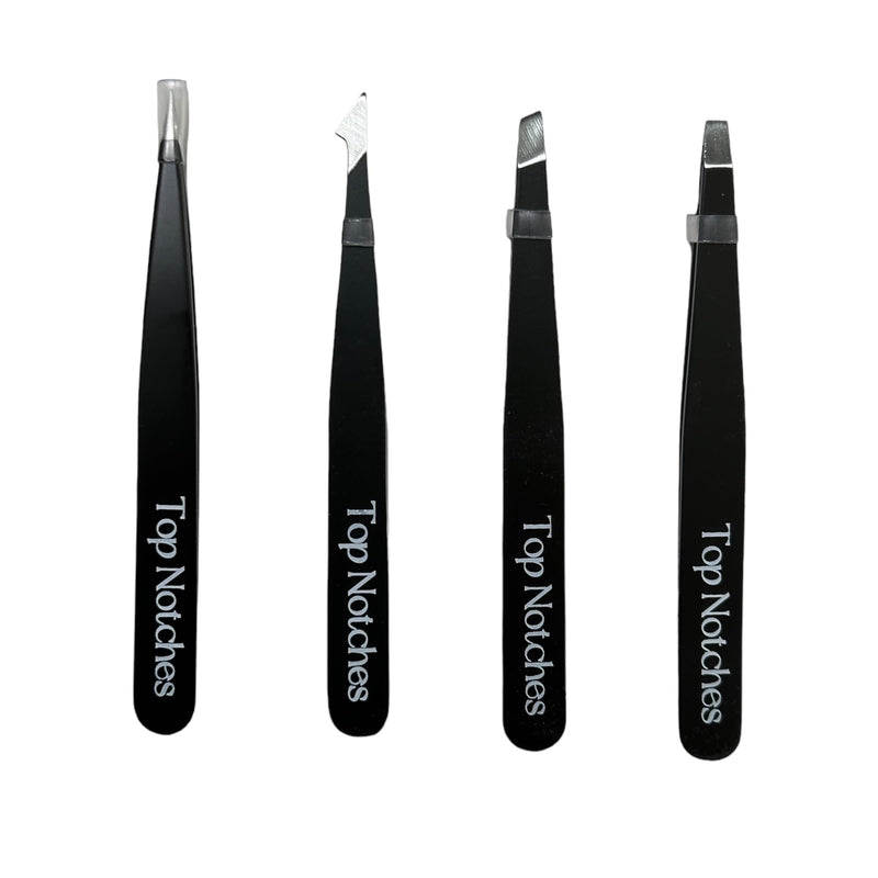 Tweezer Set - High Grade Tweezers For Women And Men, Perfect For Eyebrows Facial Hair Ingrown Hair And Splinter Removal