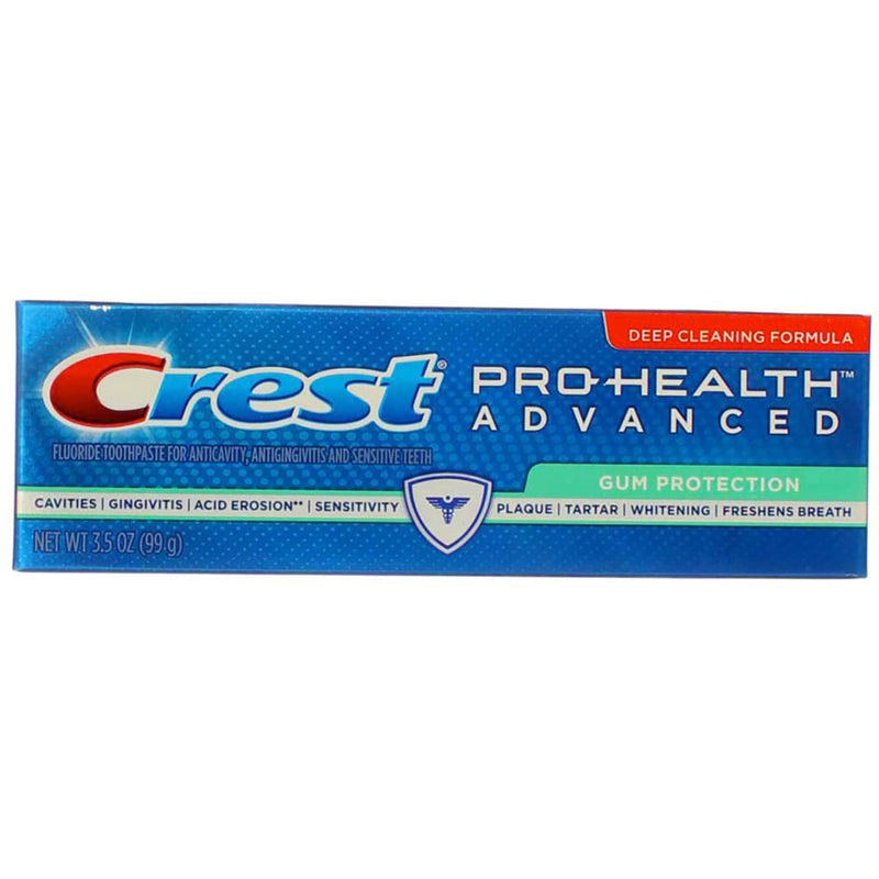 Crest Pro-Health Advanced Toothpaste, Gum Protection 3.5 oz (Pack of 2)