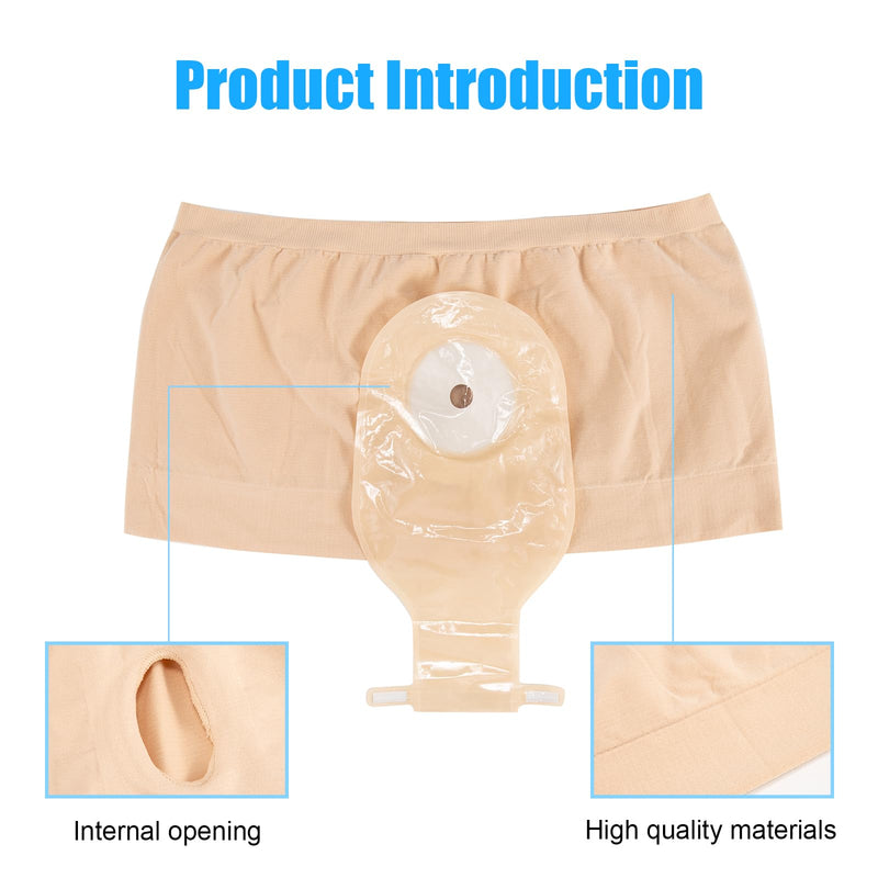 [Australia] - Ostomy/Hernia Support Garment Ostomy Wrap Ostomy Bag Cover Ostomy Belt Colostomy Garments Stealth Belt for Ostomy Bag Medium/Large skin 
