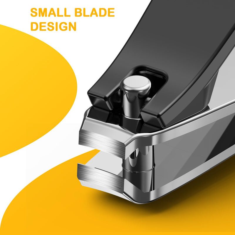 [Australia] - BEZOX Safe Baby Nail Clippers, Small Jaw Kids Nail Clipper Trimmers for Infants, Child and Toddlers, Precision Nail Grooming Tool for Tiny Fingers and Toes - Black 