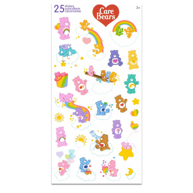 [Australia] - Care Bears Pimple Patch Set - Bundle of 144 Hydrocolloid Spot Acne Bandages for Zits and Blemishes Plus Stickers | Care Bears First Aid Kit Supplies 